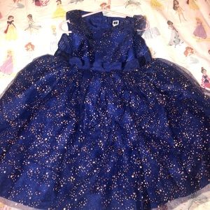 Janie & jack special occasions Navy & Rose gold